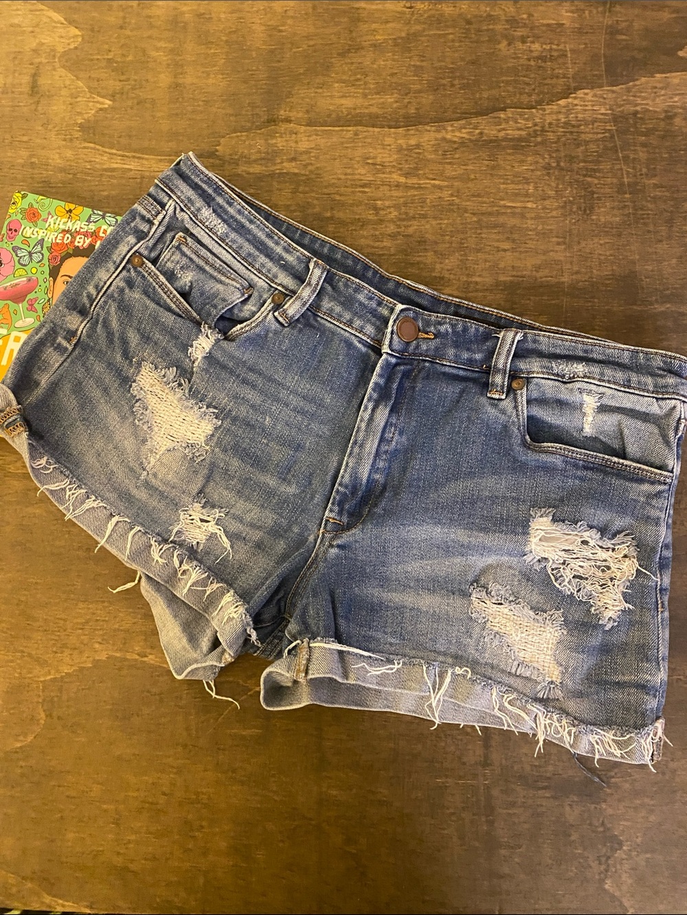 Blank NYC Women’s Distressed Denim Shorts